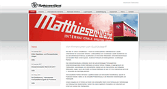 Desktop Screenshot of matthiesen-warnt.de